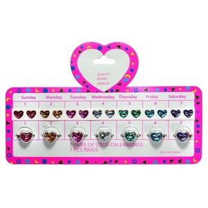 Juguetes Populares para Niños, Lindos Anillos de Moda Infantil con Personalidad, Adhesivos de Mariposas y Rosas de Material Sintético PP con Láser - Product Image 2