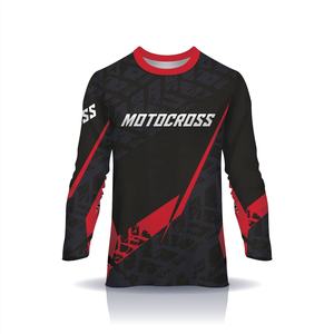 Jersey de Carreras de Motocross MTB MX Personalizado de Alta Calidad, Transpirable, Talla Grande, Secado Rápido, Resistente al Viento, Anti-UV, % Poliéster, Unisex - Product Image 3