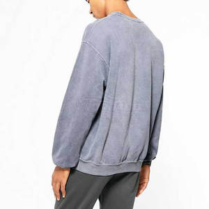 เสื้อสเวตเชิ้ตผ้าคอตตอน/โพลีเอสเตอร์ ล้างสีแบบแอซิดวอช คุณภาพดีที่สุด ลดราคาพิเศษ แฟชั่นฤดูหนาว รับสั่งทำตามแบบ - Product Image 3