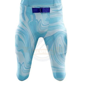 Nouveauté, uniforme de football américain personnalisé pour hommes, haute qualité, 100% polyester, respirant, confortable, manches courtes, vente en gros - Product Image 4