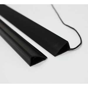 Tiras de plástico negras para carteles con cordón para colgar de 51 cm (par) - Product Image 5