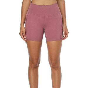 Acheter OEM ODM Short de yoga personnalisé à séchage rapide sans couture Scrunch Butt Lift Short de fitness taille haute pour femmes Short d'entraînement de gymnastique - Product Image 2