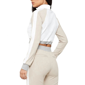 Chándales deportivos personalizados de alta calidad superventas, chándales para mujer, conjunto de 2 piezas, chándal de gimnasio para mujer disponible en - Product Image 5