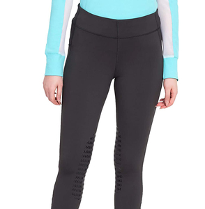 Leggings ecuestres para mujer de cintura alta y tejido transpirable de poliéster y elastano que ofrecen comodidad, elasticidad y soporte superiores para las jinetes. - Product Image 1