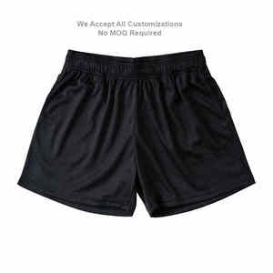 Pantalones cortos de malla para hombre de diseño OEM personalizado más vendidos de verano Nuevo estilo de ropa de calle Pantalones cortos de malla para hombre de tamaño adulto - Product Image 1