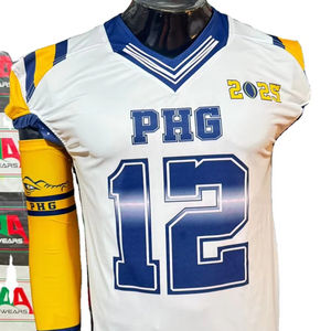 American Football Jersey <b>fan</b> jersey parent sublimation embroidery plus size real factory real photo Pakistan Factory compression - Product Image 1