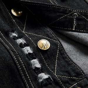 Man Jackets Breathable <b>Men</b> Denim Jackets Plus Size <b>Men</b> Jeans Jackets Custom Logo <b>men's</b> denim jackets & coats - Product Image 2