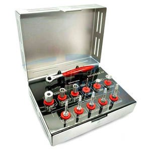 ชุดอุปกรณ์ขยายกระดูกสำหรับงานทันตกรรม พร้อมใบเลื่อยยกไซนัส และชุดอุปกรณ์นำทางการวางตำแหน่งรากฟันเทียม - Product Image 1