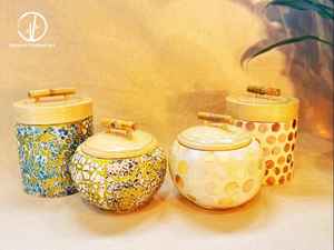 Boîte à condiments en bambou - Product Image 6