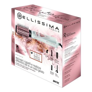 Styler capillaire Bellissima 1000W 5-en-1 Blanc Or Rose Multi-Styler - Product Image 2