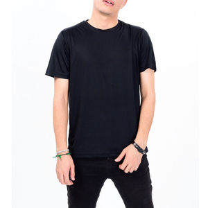 Camisetas de Hombre 100% Algodón de Alta Calidad a Precio de Mayoreo, Camisetas de Poliéster para Hombre Lisas con Impresión de Logotipo Personalizado - Product Image 4