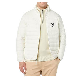 Haute qualité hommes matelassé Designer hiver doudoune vert Polyester toile imperméable bulle rembourré manteau pour l'extérieur - Product Image 4