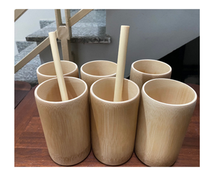 Tazas de bambú ecológicas de Vietnam de alta calidad, vasos para beber biodegradables perfectos para fiestas y suministros de exportación - Product Image 2
