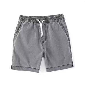 กางเกงขาสั้นผู้ชายคุณภาพสูง ล้างสีแบบแอซิด ผ้าฝ้าย รับผลิตแบรนด์ OEM กางเกงขาสั้นล้างสีแบบแอซิดสุดเทรนดี้ ลุคฤดูร้อนสำหรับผู้ชาย มีจำหน่าย ปี 2026 - Product Image 1