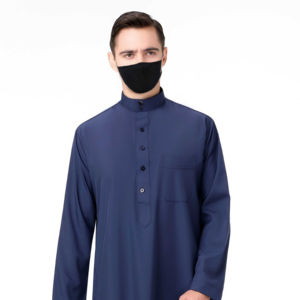 ผ้าแดฟโฟบบ์ปักลายสำหรับผู้ชายเสื้อผ้าสไตล์คูเวต2024หรูหราทันสมัย - Product Image 3