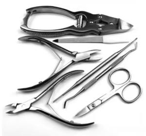 High Performance Manicure & <b>Pedicure</b> Instruments Professional Chiropody Podiatry <b>Tool</b> Kit Wholesale Low Price supplier Pakistan - Product Image 4