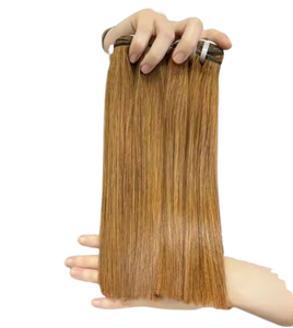 Peluca de cabello humano 100% vietnamita, extensiones de cabello de Color liso, sin enredos, sin caída, precio al por mayor - Product Image 1