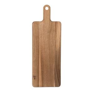 Planche à découper en bois rustique épaisse avec finition en grain naturel pour décor de cuisine élégant et service élégant - Product Image 4