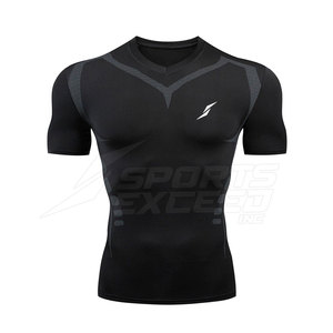 Servicio OEM: Camiseta Deportiva de Manga Corta para Hombre, Spandex/Poliéster, Impresión por Sublimación Completa, Ropa Deportiva de Alta Calidad para Venta en Línea - Product Image 1