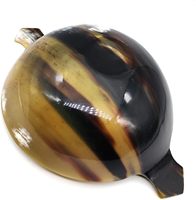 Bol à boire en corne Scottish Quaich Friendship Cup Pour vos amoureux Wedding Cup, Quaich Whisky Tasting horn Bowl (Plain Bowl)