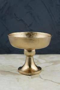 Bol d'offrande spirituel en laiton avec des détails artisanaux et un ton chaud adapté aux temples de la maison ou aux coins de méditation de yoga - Product Image 6