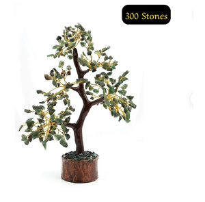 Escritorio de Aventurina Natural para el hogar, decoración de Feng Shui de cristal curativo, árbol de dinero Premium, sala de meditación, Oficina - Product Image 2