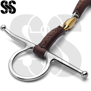 Nuevo Snaffle de Oreja Completa de Acero Inoxidable de Alta Calidad, con Doble Anillo, para Equitación, con Logotipo Personalizado, Servicio OEM ODM, Precio de Fábrica, Venta al por Mayor - Product Image 6