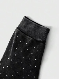 Sudadera con Capucha Unisex de Felpa con Cristales de Imitación, 100% Algodón, Impresión Digital, Ropa de Calle de Invierno, Pedidos al por Mayor - Product Image 3