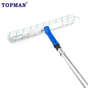 Topman đôi cánh tay sơn Con lăn bao gồm 12 đến 18 inch Nylon Con lăn bàn chải công nghiệp tự làm sơn sàn OEM tùy biến hỗ trợ - Product Image 5