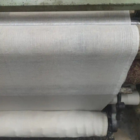 Lagerbestand Großhandel 50% Polyester 50% Baumwolle Glatt Gewebter Leichtgewichtiger 50gsm Stoff für Kleider, Taschen & Vorhänge