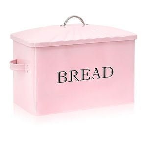 Caja de pan de metal con acabado cepillado con tapa Organizador de almacenamiento de pan de encimera moderno para cafetería y Hotel en casa - Product Image 1