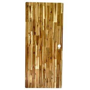 Durable 160x70cm Tabletop with Rounded Corners 25mm Thick Made of Melaleuca Wood MB033 - Product Image 1