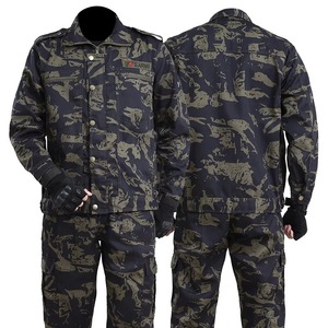 Ensemble d'uniformes de camouflage ACU de style printemps-automne pour hommes Veste et pantalon tactiques d'extérieur pour la réparation de la construction et le combat - Product Image 5