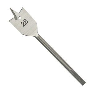 Broca plana para madera Wolfpack de 3 puntas y 28,00 mm. - Product Image 1