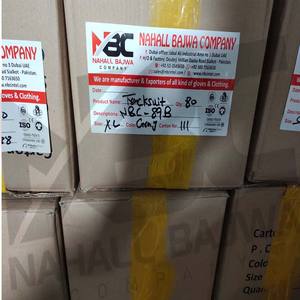 ชุดกีฬาผู้ชายแบบกำหนดเอง,ชุดวอร์มชุดสองชิ้นสีดำขนาดใหญ่พิเศษ - Product Image 6