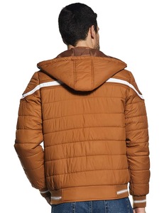 2025 chaqueta acolchada elegante y ultra cálida para hombre, chaqueta acolchada con aislamiento empacable con logotipo personalizado, nueva chaqueta acolchada con cremallera gruesa desmontable - Product Image 2