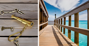 3-Inch Nautical Telescope <b>Key</b> <b>Chain</b> Brass Collectible Marine <b>Key</b> Ring Car <b>Key</b> Accessory Gift - Product Image 3