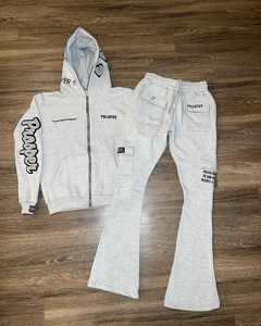 Traje de sudor para hombre más vendido de calidad superior Color sólido Hombres cómodos Trajes de sudor para la venta - Product Image 2