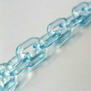 โซ่ตกแต่งผนังแบบเรซิ่น โปร่งใส โซ่ติดผนังแบบเปิด หัวเข็มขัดโซ่ สำหรับทำเครื่องประดับ DIY อะคริลิก พลาสติก โซ่คิวบัน สำหรับตกแต่งผนัง - Product Image 3