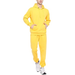 Survêtements personnalisés en gros avec logo vierge, tissu doux, fabrication de vêtements, ensemble jogging deux pièces, survêtement pour homme - Product Image 1