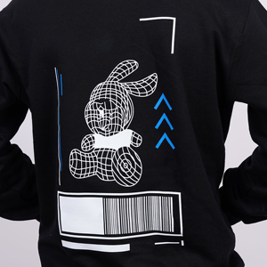 2025 dernière conception de haute qualité 100% pur coton 450 Gsm pull à capuche poche kangourou cordon avant arrière écran hiver - Product Image 4