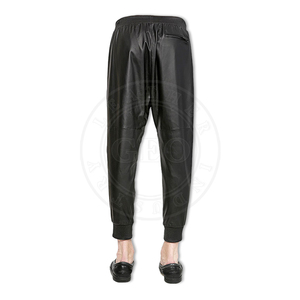 กางเกงหนังสำหรับผู้ชายกางเกงหนังแท้สำหรับผู้ชาย OEM - Product Image 2