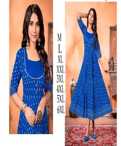 Rich Look nueva llegada última tendencia tradicional y festivales desgaste Color verde bordado trabajo Kurti con Dupatta para ropa femenina Shalwar Kameez - Product Image 6