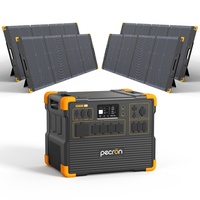 Station d'alimentation portable PECRON 3600W tout-terrain robuste pour travaux extérieurs et secours d'urgence, en stock UE/US