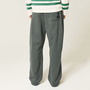 Nouveau pantalon de jogging décontracté léger respirant à séchage rapide de haute qualité, jambe droite, lavage, 100% coton, logo personnalisé, cordon de serrage - Product Image 3