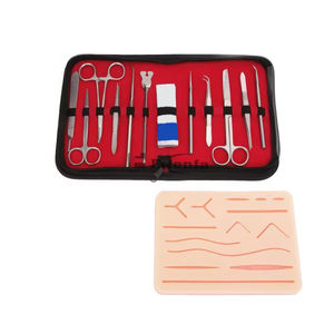 Kit de pratique de suture en acier inoxydable personnalisable de haute qualité dernière conception Instruments chirurgicaux ensemble de kit de pratique de suture - Product Image 3