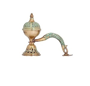 Exquisito nuevo soporte de palo de incienso portátil de cerámica personalizado para el hogar quemador de incienso de lujo de alta calidad con función de aromaterapia - Product Image 1