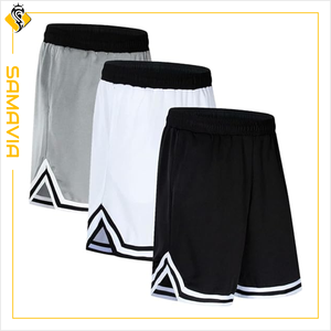 <b>Men's</b> Performance Basketball <b>Shorts</b> Secure <b>Zip</b> <b>Pockets</b> 100% Polyester Quick Dry Lightweight Breathable Design Plus Size Sets for - Product Image 1