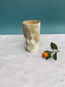 Crescent Crafts Fabriqué à la main Viking Horn Sculpture sur verre Real Touch Technique faite à la main - Product Image 2