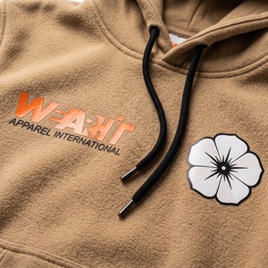 Conjunto de Chándal Oversize con Sudadera con Capucha y Pantalones Anchos de 420 GSM en Color Bronceado, Personalizable con Logotipo, para Transferencia Térmica - Product Image 4